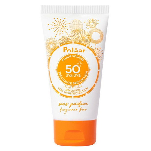 Polaar - Fluide Solaire Visage SPF 50+ sans Parfum - Idées cadeaux pour elle